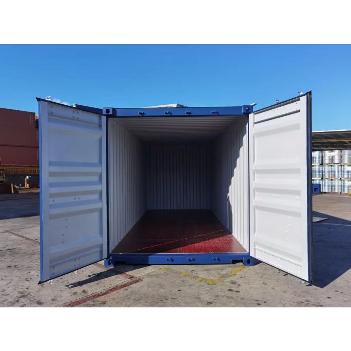 20' Single Trip (New), Standard Height, Blue in Color with Forklift Pockets and Lockbox